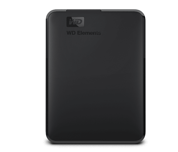 Western Digital WD Elements Portable 1TB External Hard Disk - Black - Zoom Image 1