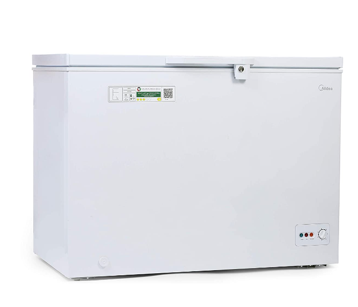 Midea HS-384CN 295 Litre Chest Freezer - White - Zoom Image 1