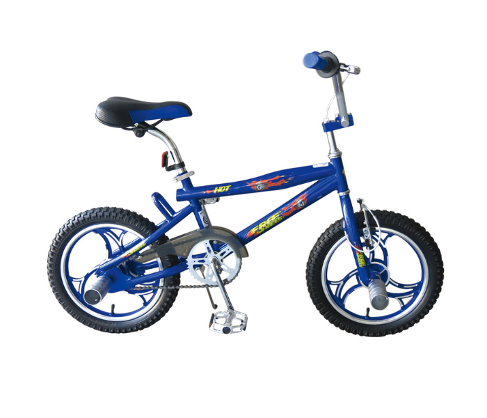 Family Center 25-14T01-A 14inch Free Style Bicycles - Blue - Zoom Image