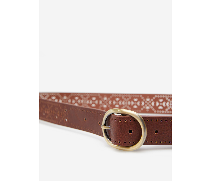 Springfield AW19 Belt 85 For Women - Brown - Zoom Image 2