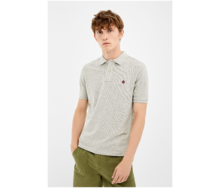 Springfield AW19 Basic Polo T Shirt XXXL - Light Grey - Zoom Image 1