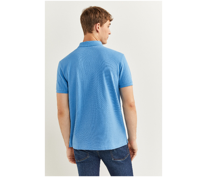 Springfield SS20 Basic Polo T Shirt Small - Light Blue - Zoom Image 3