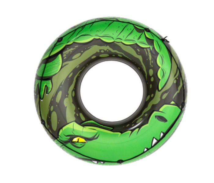 Bestway 36108 River Gator Swim Ring - Green - Zoom Image 1