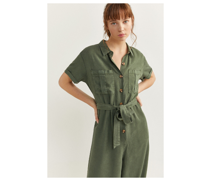 Springfield SS20 Jumpsuit Large For Women - Army Green - Zoom Image 2