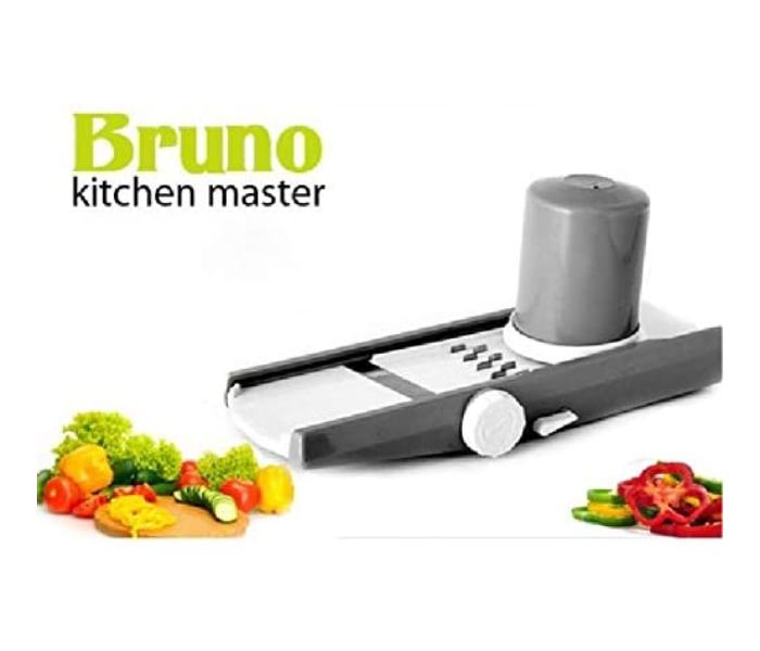 Bruno Onion and Vegetable Chopper - White and Grey - Zoom Image 3