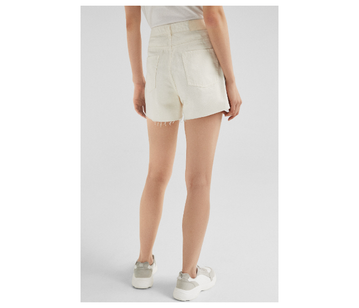 Springfield SS19 Denim Bermuda EU 42 For Women - Cream - Zoom Image 3