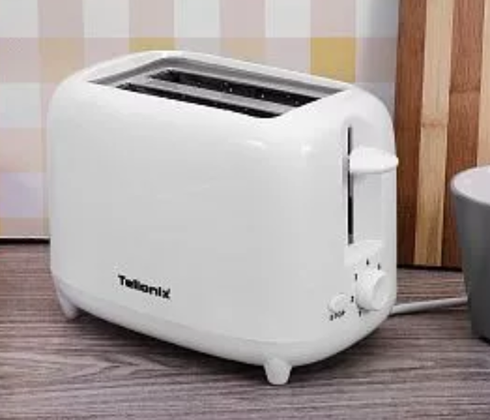 Telionix TBT1500 Bread Toaster 2 Slice - White - Zoom Image 1