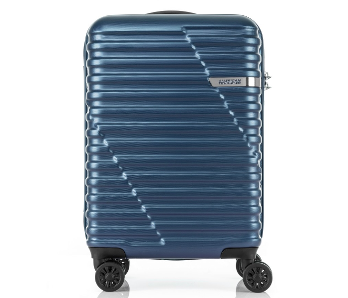 American Tourister GAT104LUG03556 79cm Sky Bridge Spinner Soft Case Trolley Bag - Navy - Zoom Image 3