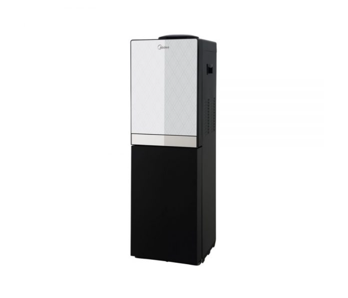 Midea YL1836S-B Top Loading Water Dispenser with fridge - Black and Silver - Zoom Image