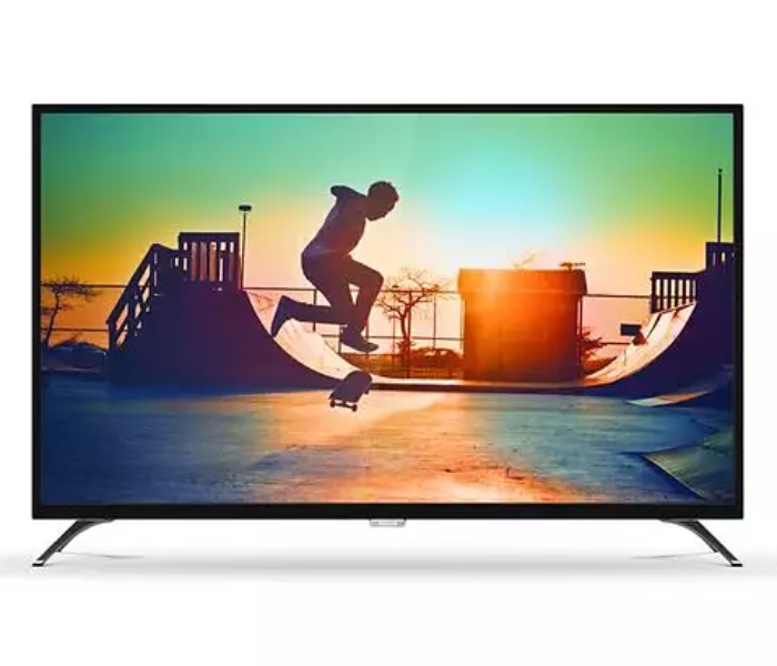 Philips 43PUT6002-56 4K Ultra Slim Smart LED TV - Black - Zoom Image 1