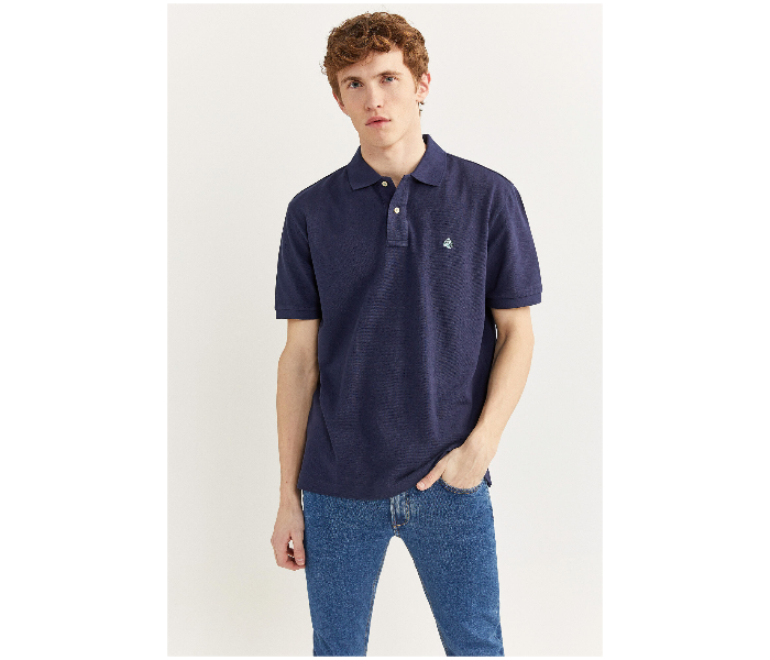 Springfield SS20 Basic Polo T Shirt Small - Medium Blue - Zoom Image 1