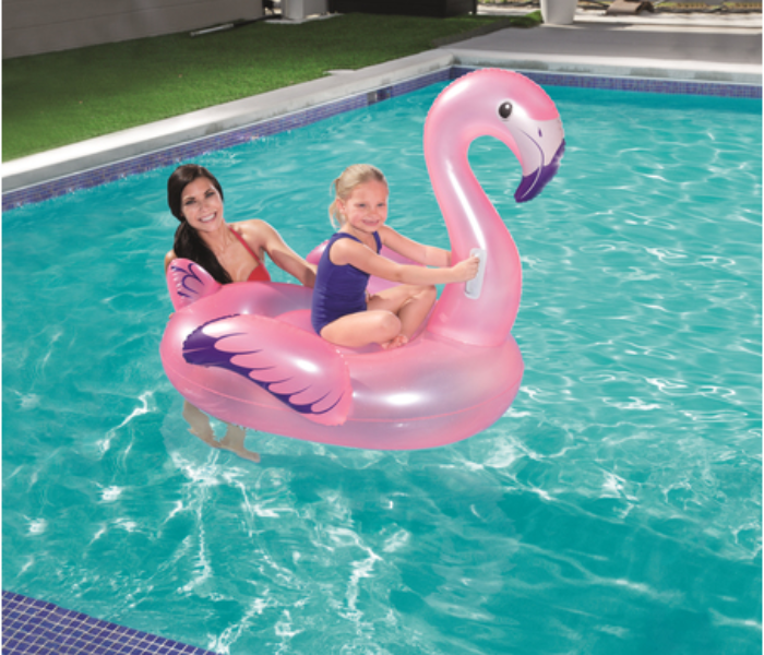 Bestway 41122 Flamingo Pool Float - Pink - Zoom Image 4