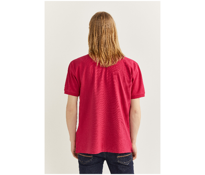 Springfield SS20 Basic Polo Shirts Medium - Fuchsia - Zoom Image 3