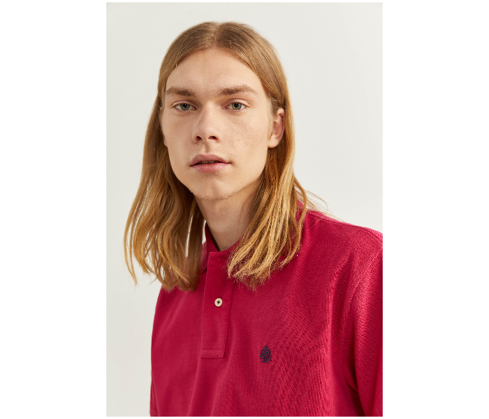 Springfield SS20 Basic Polo Shirts Extra Large - Fuchsia - Zoom Image 2