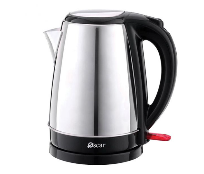 Oscar OKT20SSB 2 Litre Stainless Steel Kettle - Black and Silver - Zoom Image