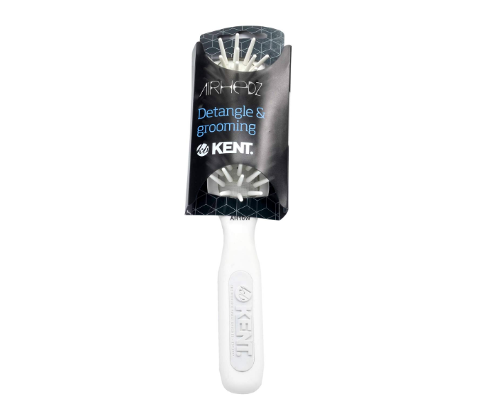 Kent AH10W Airhedz Pro Narrow Pin Hair Brush - White - Zoom Image 4