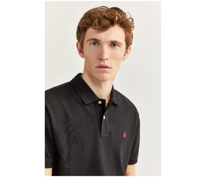 Springfield SS20 Basic Polo T Shirt Extra Large - Black - Zoom Image 1