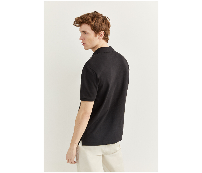 Springfield SS20 Basic Polo T Shirt XXXL - Black - Zoom Image 3