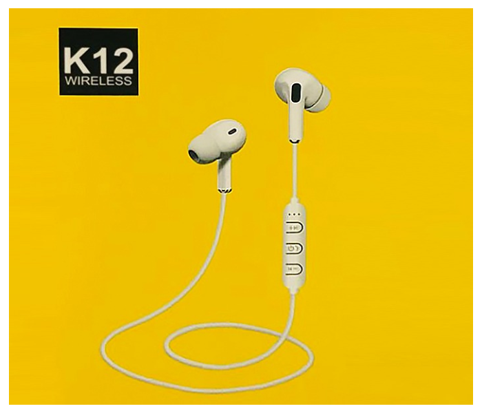 Jongo K12  Wireless Sports Headset - White - Zoom Image 1