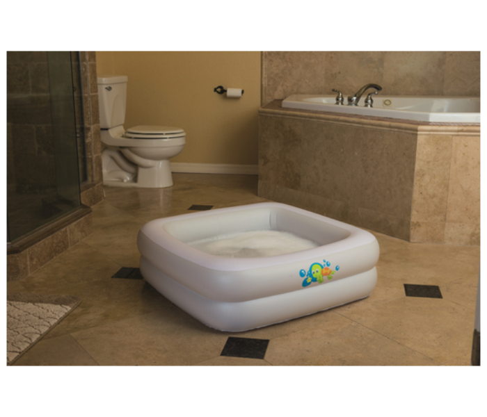 Bestway 51116 Up In and Over Baby Tub - White - Zoom Image 4