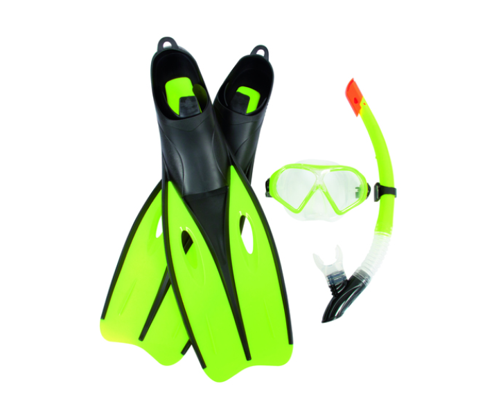 Bestway 25022 Dream Diver Snorkel Set - Yellow - Zoom Image 1