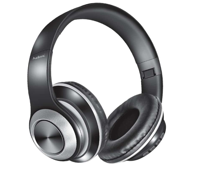 Audionic B-707 Bluebeats Headphone - Black - Zoom Image 1