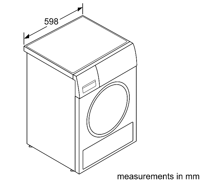 Bosch WTG86401GC 9 Kg Series 6 Condenser Tumble Dryer - White - Zoom Image 4