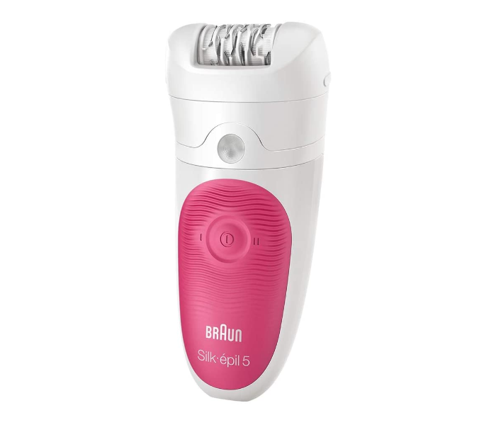 Braun SE5513 Wet and Dry Cordless Epilator - White and Pink - Zoom Image 3