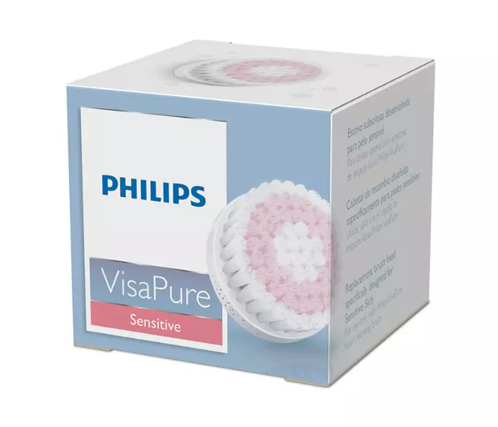 Philips SC5991/10 Visa Pure Sensitive Skin Cleansing Brush - White And Pink - Zoom Image 3