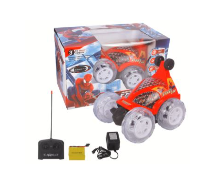 Family Center Spiderman Remote Control Car With Charger - Red - Zoom Image