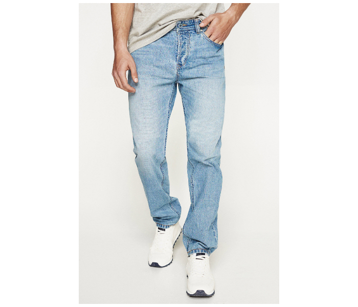 Springfield SS18 Denim Trousers EU 30 For Men – Medium Blue - Zoom Image 2