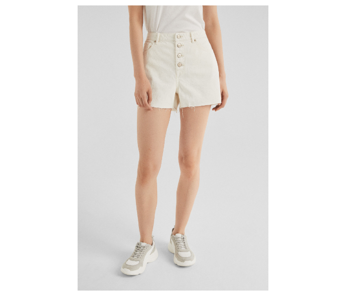 Springfield SS19 Denim Bermuda EU 42 For Women - Cream - Zoom Image 4