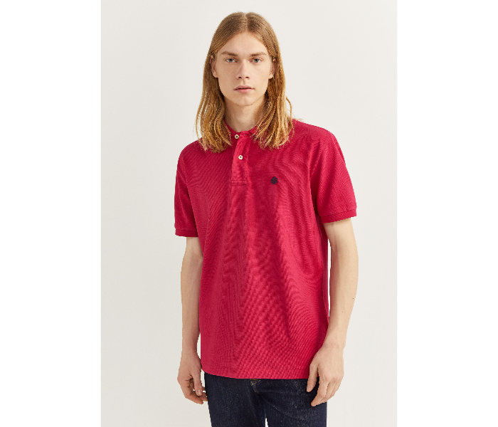 Springfield SS20 Basic Polo Shirts Large - Fuchsia - Zoom Image 4