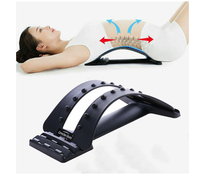 Jongo Magic Back Support Multi Level Back Stretching Device - Black - Zoom Image 2