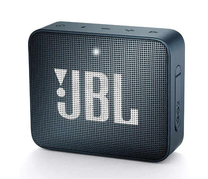 JBL GO 2 Rechargeable Waterproof Bluetooth Speaker -Navy Blue - Zoom Image 1