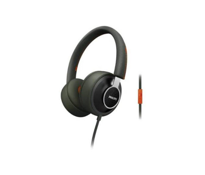 Philips SHL5605GN Downtown Citiscape Headphone With Mic - Black - Zoom Image 1