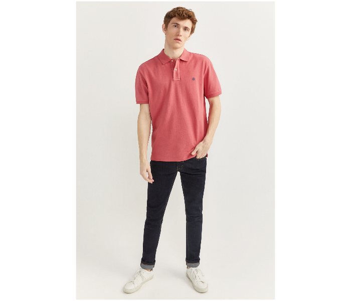 Springfield SS20 Basic Polo T Shirt Extra Large - Pink - Zoom Image 3