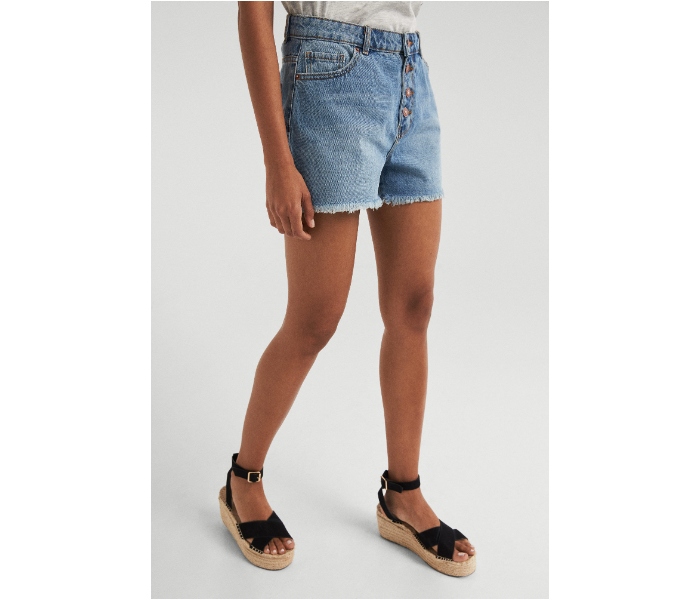 Springfield SS19 Denim Bermuda EU 40 For Women - Medium Blue - Zoom Image 2