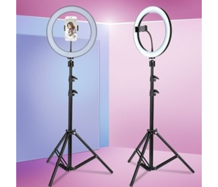 Glint RGB Selfie Ring Light Metal - Black  - Zoom Image