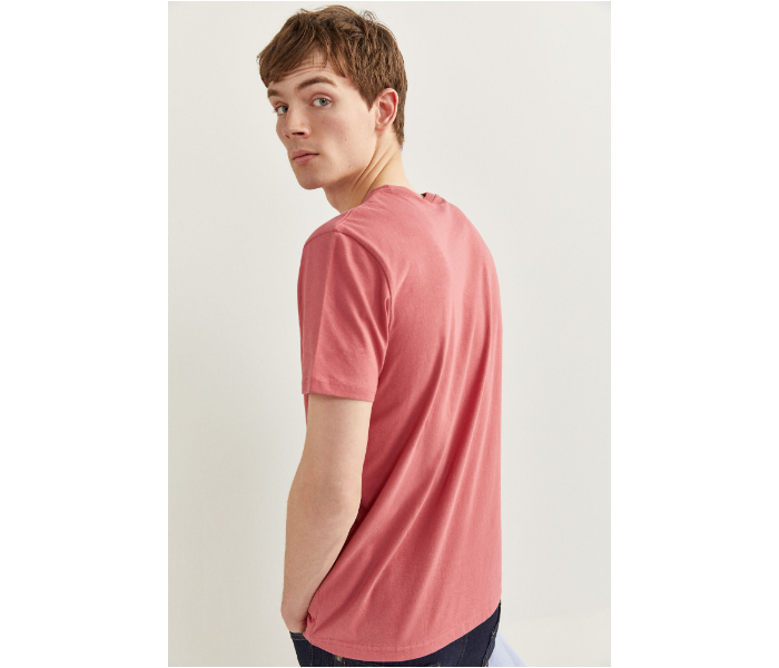 Springfield SS20 Basic T-Shirt Extra Large - Pink Beige - Zoom Image 4