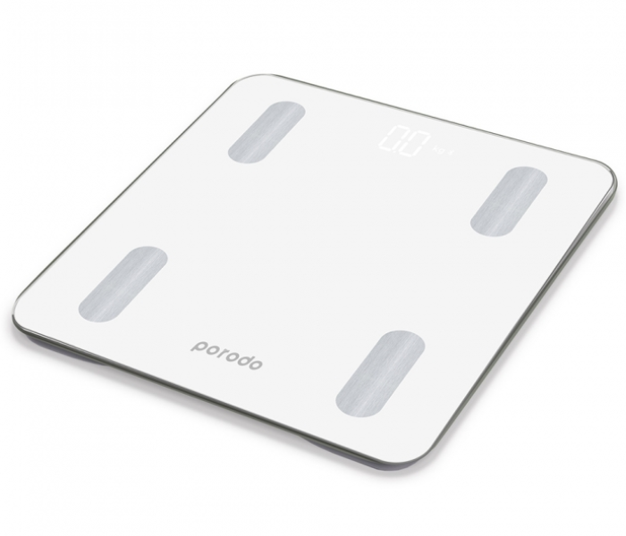 Porodo PDBF1321BT Full Body Smart Scale - White - Zoom Image 3