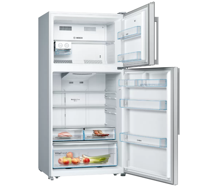 Bosch KDN75VI20M Series 4 Free-Standing Fridge-Freezer With Anti-Fingerprint - Stainless Steel - Zoom Image 2