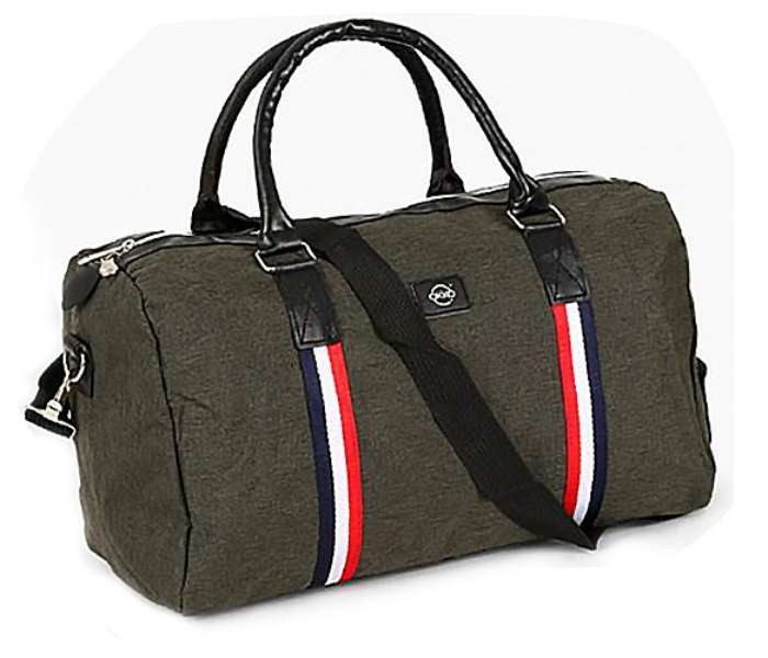 Okko Casual Travel Bag - Military Green - Zoom Image 2