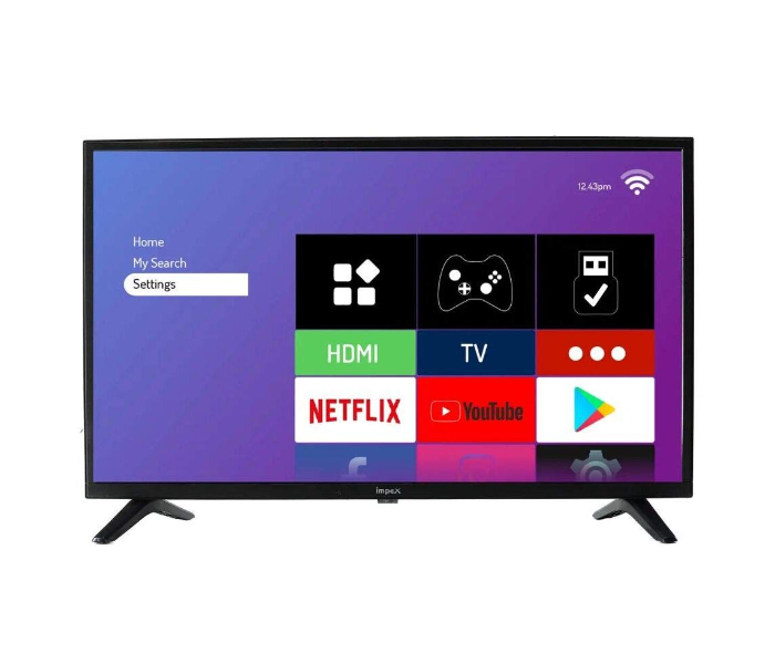 Impex 40 inches Smart LED TV - Black(Delivery Available Only In India) - Zoom Image 1