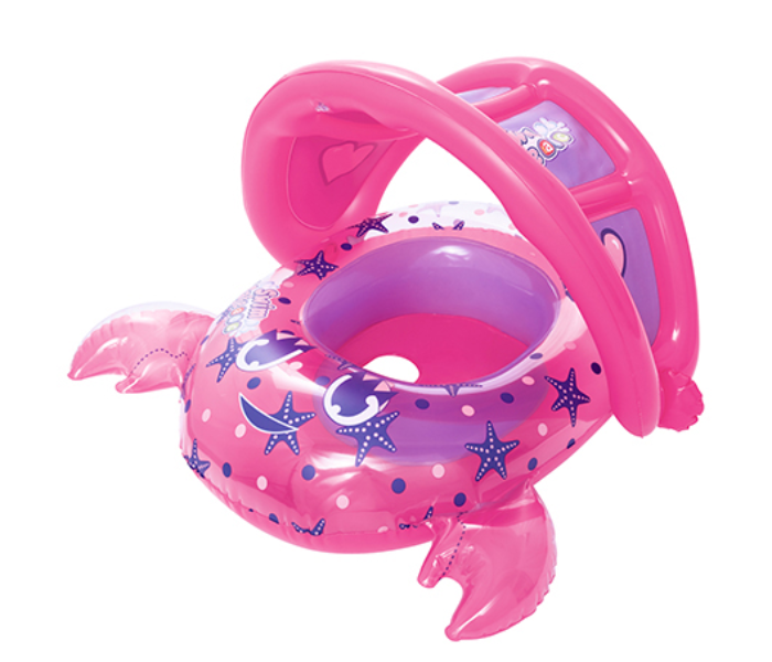 Swim Safe 34109 Crab Baby Boat - Pink - Zoom Image