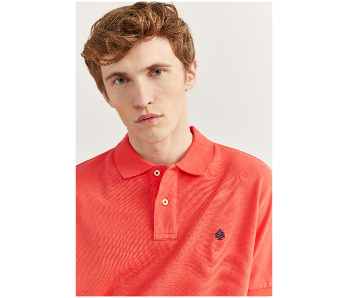 Springfield SS20 Basic Polo T Shirt XXL - Orange - Zoom Image 2