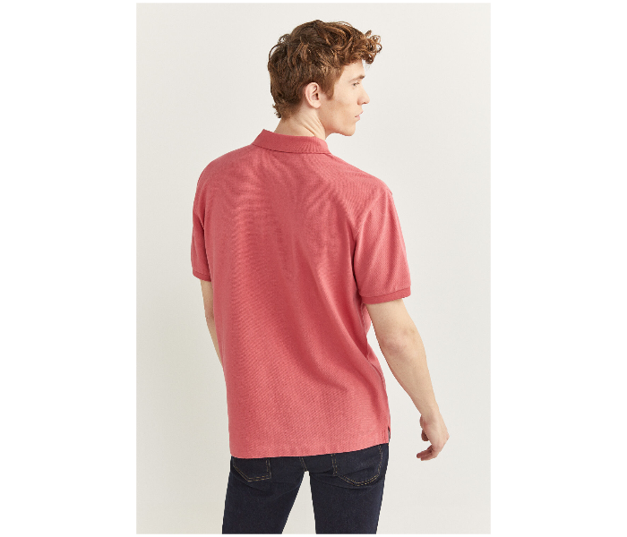 Springfield SS20 Basic Polo T Shirt Medium - Pink - Zoom Image 4