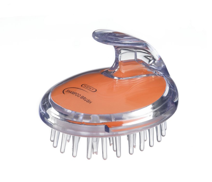 Kent SH1 Shampoo and Scalp Massage Brush - Orange - Zoom Image