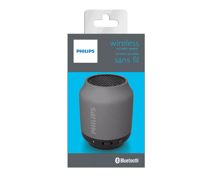 Philips BT50B Bluetooth Wireless Portable Speaker - Black - Zoom Image 3