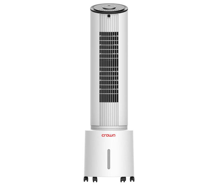 Crownline AC223 4L Tower Air Cooler Machine - White and Black - Zoom Image 1